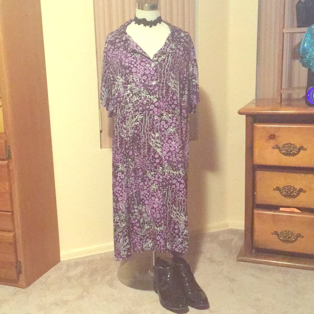 Vintage 90’s Button Down Dress